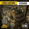 M-Tac Morale Sticker Tactical Girl – 3D Sticker – Bumper Sticker – Tactical Military Stickers for Laptop, Tablet, Phone, Notebook, Car Bumper, Hard Hat (#3 Sith)(Panther)