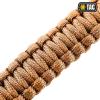 M-Tac Survival Paracord Bracelet – Cord 12 ft (144 Inch) – Tactical Emergency Cord Rope with Compass Whistle(Orange)