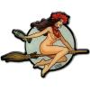 M-Tac Morale Sticker Tactical Girl – 3D Sticker – Bumper Sticker – Tactical Military Stickers for Laptop, Tablet, Phone, Notebook, Car Bumper, Hard Hat (#3 Sith)(Witch)