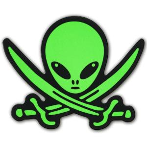 M-Tac Morale PVC Patch MC – Funny Badge for Tactical Military Army Gear with Hook Fastener (Alien)(Alien)