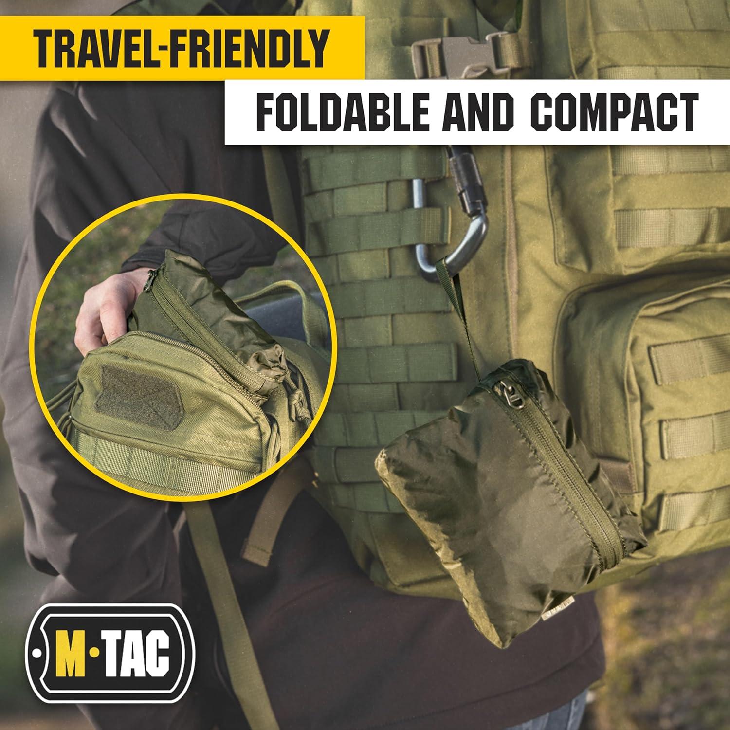 image:imageMTac Backpack Rain Cover Waterproof Bag Rain Cover for Hiking Travel Camping MilitaryOlive