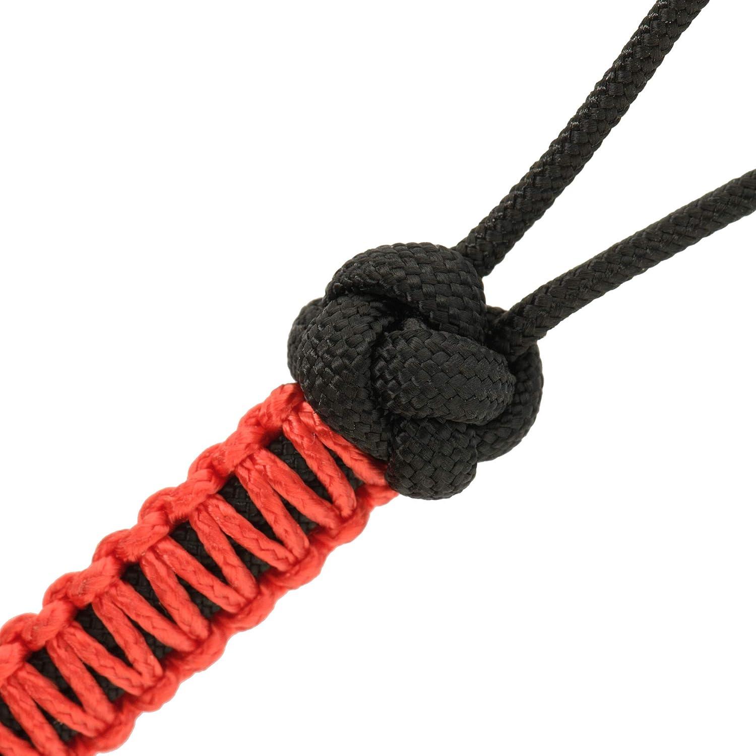 image:imageMTac Knife Lanyard with Bead Paracord Lanyard for Knives amp EDC Tactical Knife Fob Pull Cord Durable Paracord AccessoryBlack
