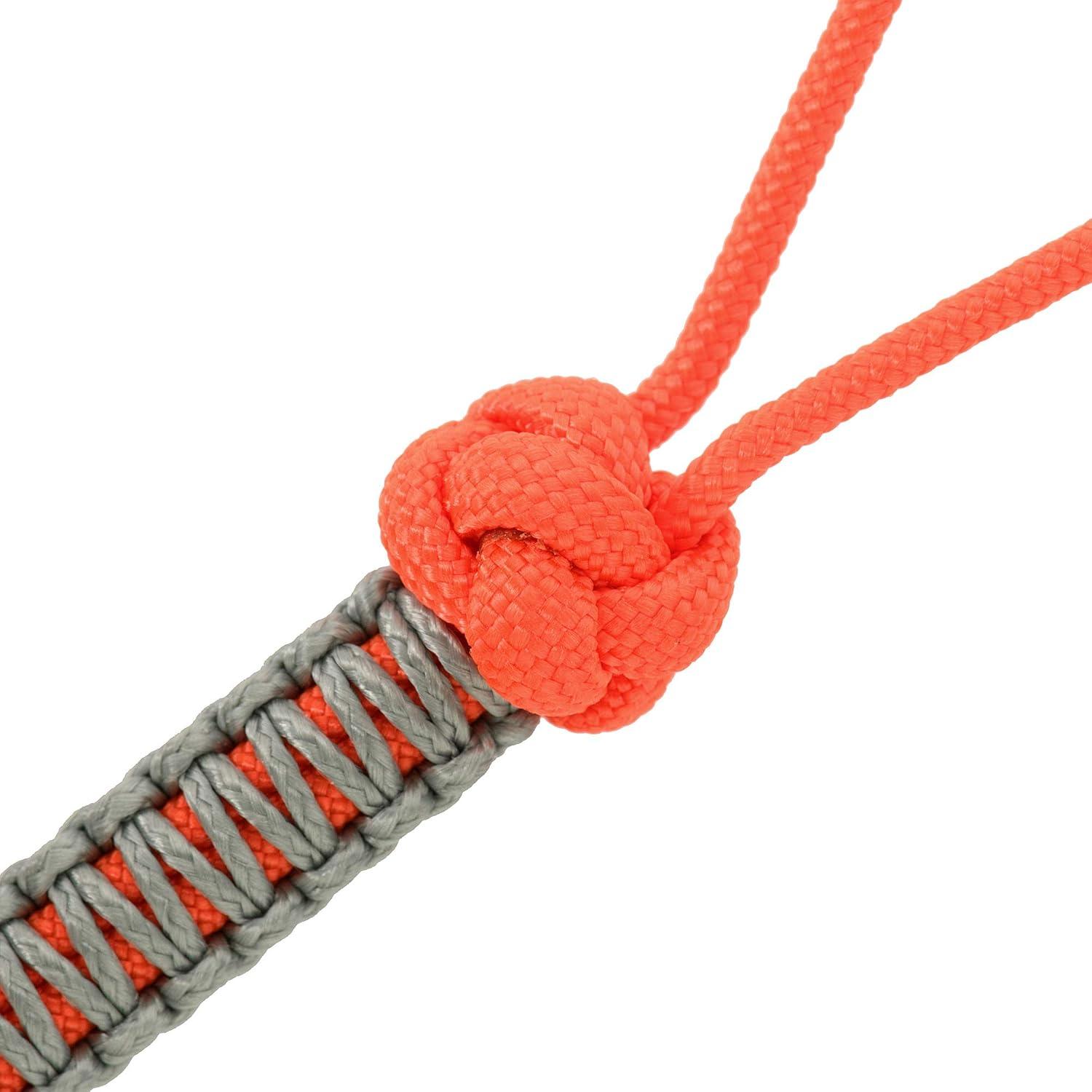 image:imageMTac Knife Lanyard with Bead Paracord Lanyard for Knives amp EDC Tactical Knife Fob Pull Cord Durable Paracord AccessoryOrange