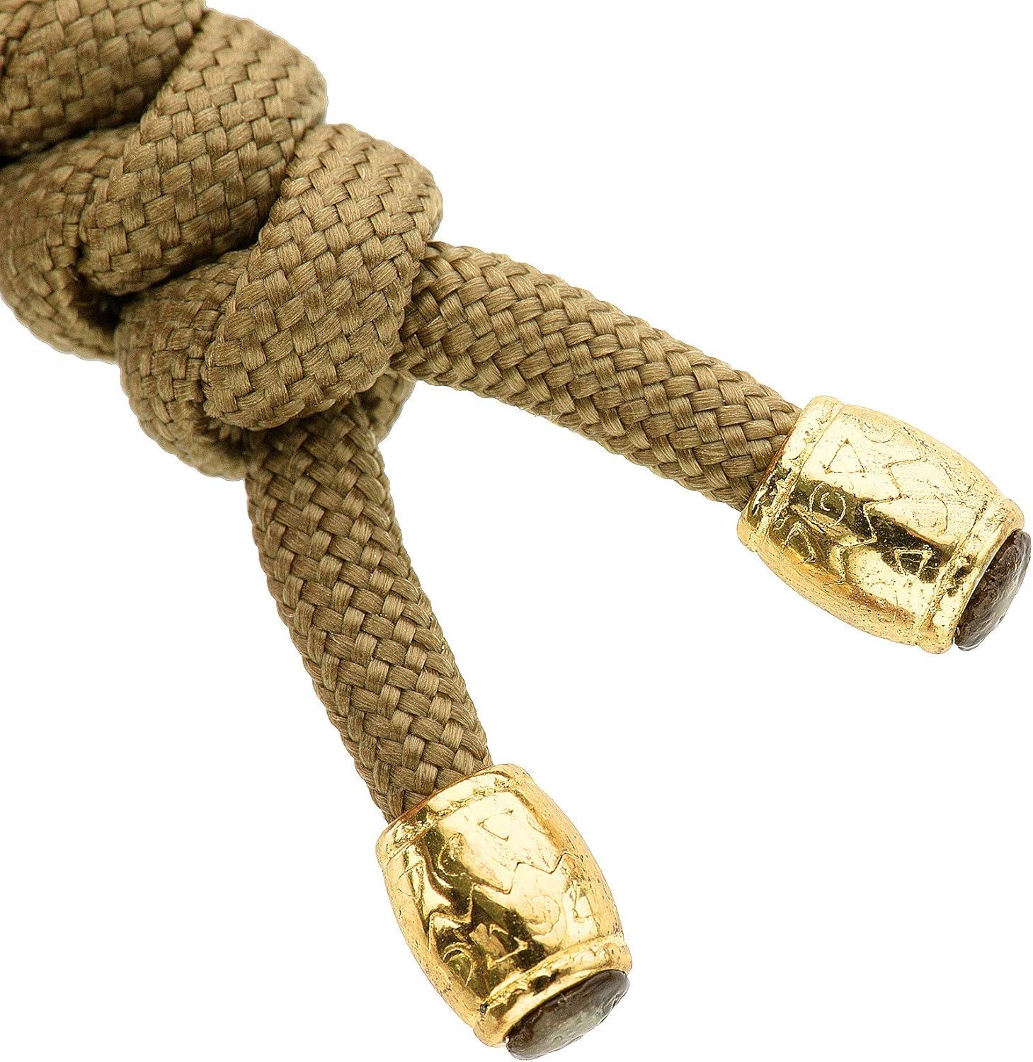 image:imageMTac Skull Knife Lanyard with Bead Paracord Lanyard for Knives amp EDC Tactical Knife Fob Pull Cord Durable ParacordCoyote