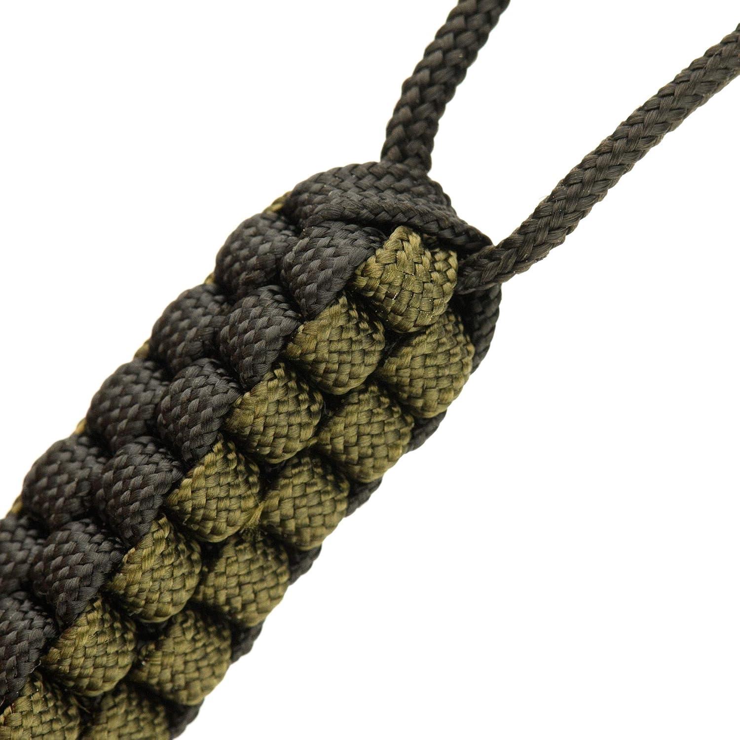 image:imageMTac Skull Knife Lanyard with Bead Paracord Lanyard for Knives amp EDC Tactical Knife Fob Pull Cord Durable ParacordOlive