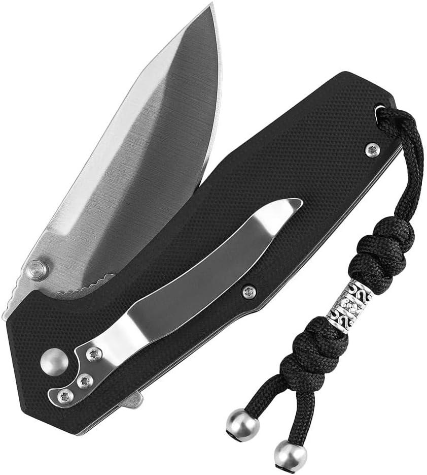 image:imageMTac Skull Knife Lanyard with Bead Paracord Lanyard for Knives amp EDC Tactical Knife Fob Pull Cord Durable ParacordTwotone