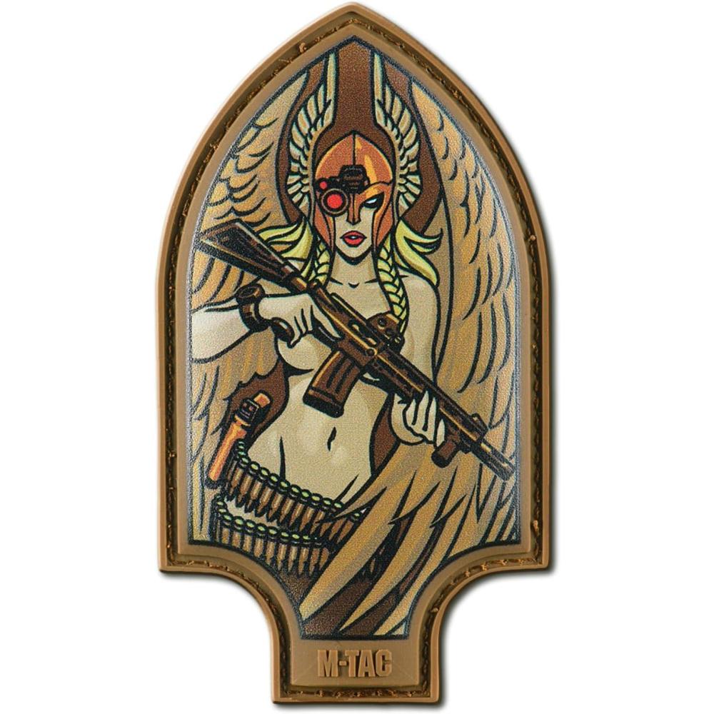 image:imageMTac Morale Patch Valkyrie PVC Tactical Military Patch with Hook Fastener Backing Patches for Vest Backpacks Hats BlackCoyote