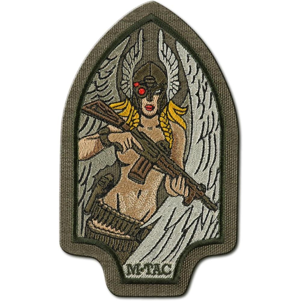 image:imageMTac Morale Patch Valkyrie PVC Tactical Military Patch with Hook Fastener Backing Patches for Vest Backpacks Hats BlackEmbroidered Ranger Green