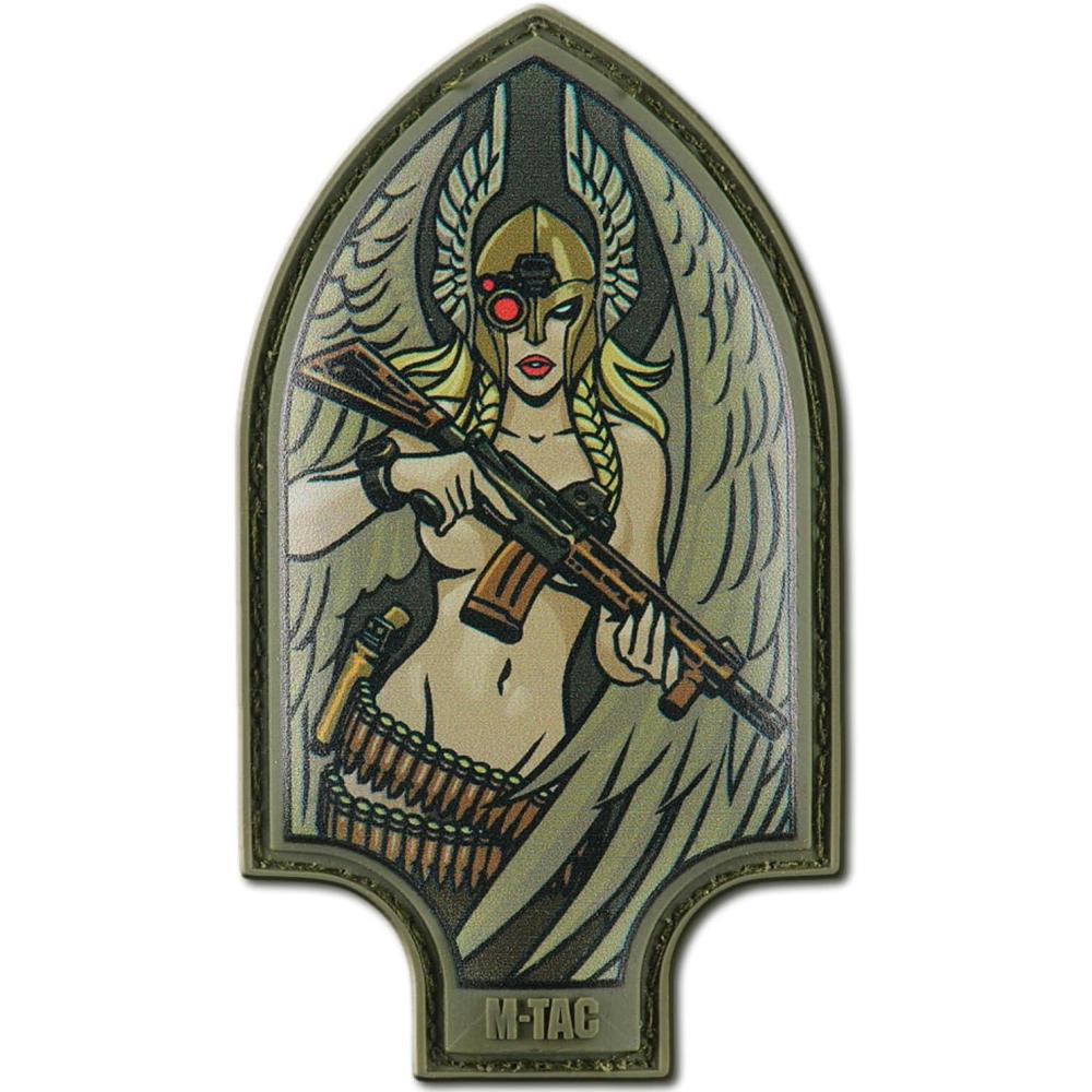 image:imageMTac Morale Patch Valkyrie PVC Tactical Military Patch with Hook Fastener Backing Patches for Vest Backpacks Hats BlackOlive