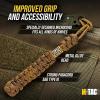 M-Tac Knife Lanyard with Metal Bead – Paracord Lanyard for Knives & EDC – Knife Fob Pull Cord – Durable Paracord Accessory(Coyote)