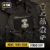 M-Tac Mjolnir Viking 3D PVC Morale Patches Military Tactical Army Morale (White)(Mjölnir White)
