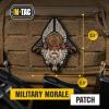 M-Tac Mjolnir Viking 3D PVC Morale Patches Military Tactical Army Morale (White)(Odin Coyote)