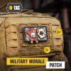 M-Tac Morale Patch Joker Skull Death Card Tactical 3D PVC (Olive)(Multicolored)