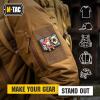 M-Tac Morale Patch Joker Skull Death Card Tactical 3D PVC (Olive)(Multicolored)