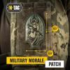 M-Tac Morale Patch Valkyrie – PVC Tactical Military Patch with Hook Fastener Backing – Patches for Vest, Backpacks, Hats (Black)(Olive)