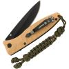 M-Tac Skull Knife Lanyard with Bead – Paracord Lanyard for Knives & EDC – Tactical Knife Fob Pull Cord – Durable Paracord(Olive)