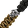 M-Tac Skull Knife Lanyard with Bead – Paracord Lanyard for Knives & EDC – Tactical Knife Fob Pull Cord – Durable Paracord(Two-tone)