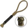 M-Tac Knife Lanyard with Bead – Paracord Lanyard for Knives & EDC – Tactical Knife Fob Pull Cord – Durable Paracord Accessory(Coyote)