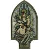 M-Tac Morale Patch Valkyrie – PVC Tactical Military Patch with Hook Fastener Backing – Patches for Vest, Backpacks, Hats (Black)(Olive)