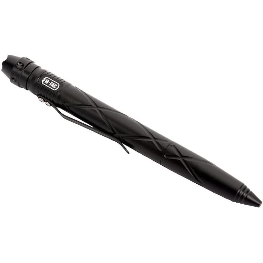 image:imageMTac Tactical Pen Military Style Pen with LED Flashlight Durable Aircraft Aluminum EDC
