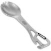 M‑Tac 4-in-1 Tactical Cutlery Set – Folding Spoon, Knife, Fork & Bottle Opener – Compact Stainless Steel Flatware for Camping & EDC(3 in 1)