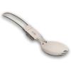 M‑Tac 4-in-1 Tactical Cutlery Set – Folding Spoon, Knife, Fork & Bottle Opener – Compact Stainless Steel Flatware for Camping & EDC(all in one)