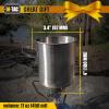 M-Tac 17oz Stainless Steel Hiking Mug Travel Coffee Cup with Handle(16.3 Ounces)