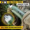 M-Tac Flexible Water Bottle – Travel Soft Squeeze Flask – Ideal for Outdoor Activity (17 oz)