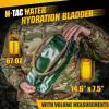 M-Tac Hydration Bladder 67 oz – 2 Liter Water Reservoir for Hydration Backpack – Easy Clean with Hermetic Opening Insulation
