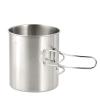 M-Tac 17oz Stainless Steel Hiking Mug Travel Coffee Cup with Handle(16.3 Ounces)