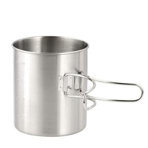 M-Tac 17oz Stainless Steel Hiking Mug Travel Coffee Cup with Handle(16.3 Ounces)