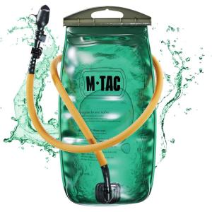 M-Tac Hydration Bladder 67 oz – 2 Liter Water Reservoir for Hydration Backpack – Easy Clean with Hermetic Opening Insulation