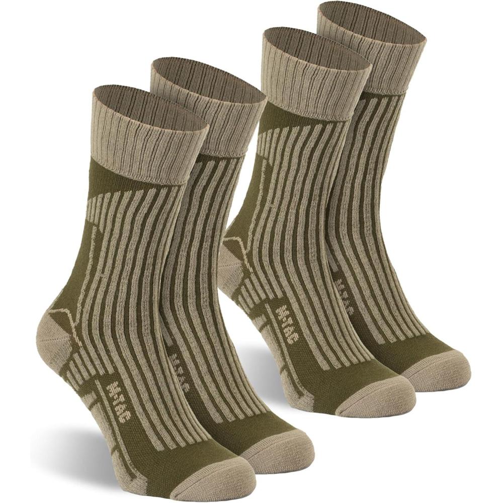 image:imageMTac Crew Knee High Tactical Socks 2 Pack Military Lightweight Coolmax Moisture Wicking Army Combat SocksCrew