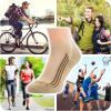 M-Tac Running Socks – No Show & Crew Options, Athletic Compression Sports Socks with Cushion – Low Cut/Low Calf Multi-Pack(2)