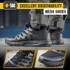 M-Tac Summer Sport Tactical Running Walking Hiking Sneakers for Men – Mesh Lightweight(Black)