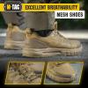 M-Tac Summer Sport Tactical Running Walking Hiking Sneakers for Men – Mesh Lightweight(Coyote)