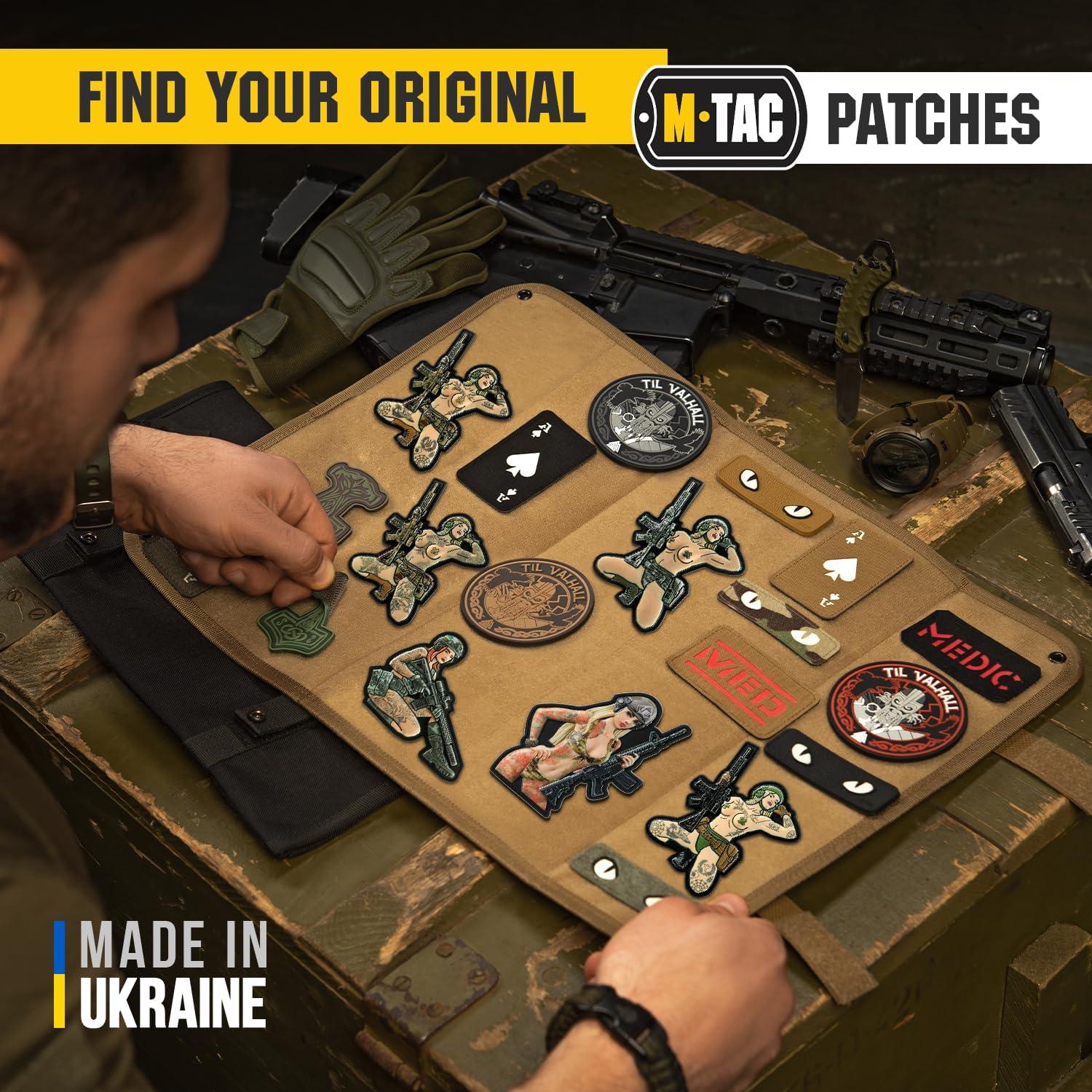 image:imageMTac Morale Patch Tactical Girl PVC Tactical Military Patch with Hook Fastener Backing RealLooking Patches for Vest Backpacks Hats 8 LuckyJapan
