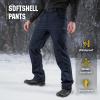 M-Tac Men’s Winter Tactical Work Pants – Thermal Softshell Fleece Lined Cargo Pants for Cold Weather & Outdoor Use(Navy Blue)