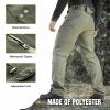 M-Tac Men’s Winter Tactical Work Pants – Thermal Softshell Fleece Lined Cargo Pants for Cold Weather & Outdoor Use(Olive)