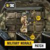 M-Tac Morale Patch Tactical Girl – PVC Tactical Military Patch with Hook Fastener Backing – Real-Looking Patches for Vest, Backpacks, Hats (#8 Lucky)(Lucky)