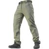 M-Tac Men’s Winter Tactical Work Pants – Thermal Softshell Fleece Lined Cargo Pants for Cold Weather & Outdoor Use(Olive)