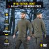 M-Tac Men’s Tactical Fleece Pullover – Polartec Micro Series 1/4 Zip Underwear Sweater(Olive)