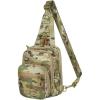 M-Tac Elite Cross Bag Slim – Tactical Crossbody Sling Backpack for Man with CCW Concealed Carry (Coyote, Slim)(Multicam)