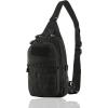 M-Tac Shoulder Bag Tactical Sling Bag for Men Small Back Pack- Crossbody Suitable as a Chest Pack Sling Mini Backpack