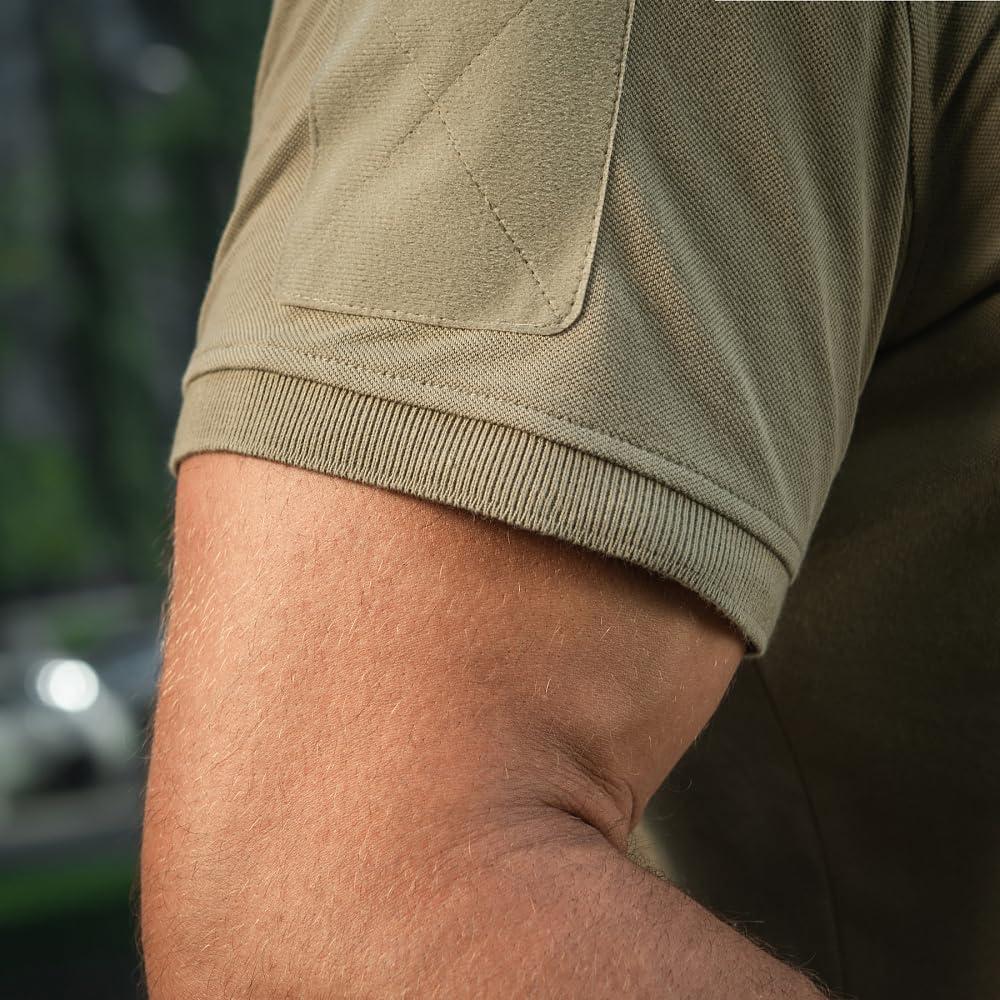 image:imageMTac Mens Polo Shirt Tactical Short Sleeve Military Golf Dri Fit Polo T Shirts for MenTan