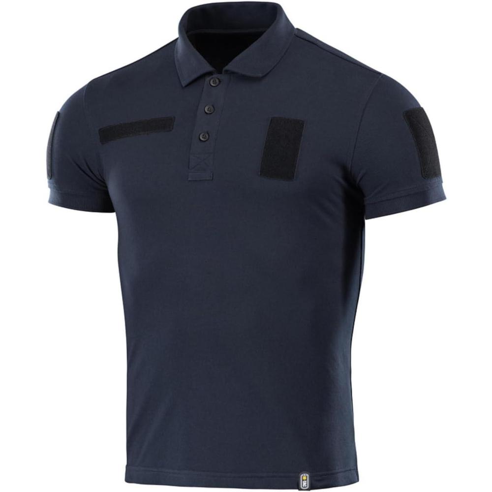 image:imageMTac Mens Polo Shirt Tactical Short Sleeve Military Golf Dri Fit Polo T Shirts for MenDark Navy Blue