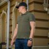 M-Tac Mens Polo Shirt Tactical Short Sleeve Military Golf Dri Fit Polo T Shirts for Men(Army Olive)