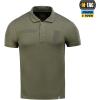 M-Tac Mens Polo Shirt Tactical Short Sleeve Military Golf Dri Fit Polo T Shirts for Men(Army Olive)