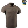 M-Tac Mens Polo Shirt Tactical Short Sleeve Military Golf Dri Fit Polo T Shirts for Men(Dark Olive)