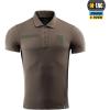 M-Tac Mens Polo Shirt Tactical Short Sleeve Military Golf Dri Fit Polo T Shirts for Men(Dark Olive)